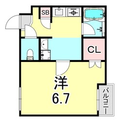 クレストの物件間取画像